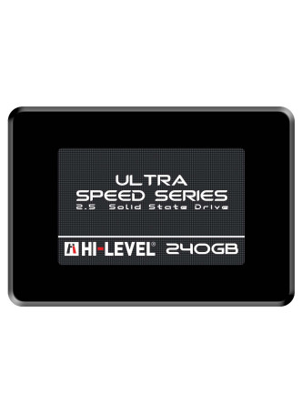 HI-LEVEL ULTRA 240GB 2.5" SATA3 SSD 550/530 (SSD30ULT/240G) +KIZAK